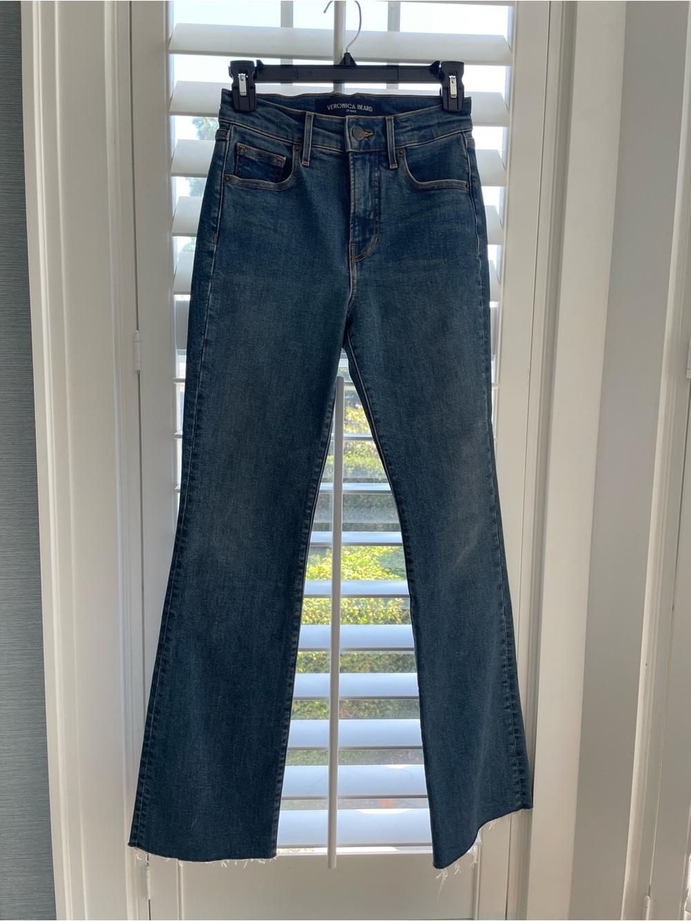 Veronica Beard Women's Cameron mid-rise bootcut jeans